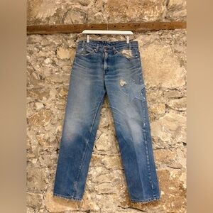 Levi’s orange tab Jeans with Star Patch